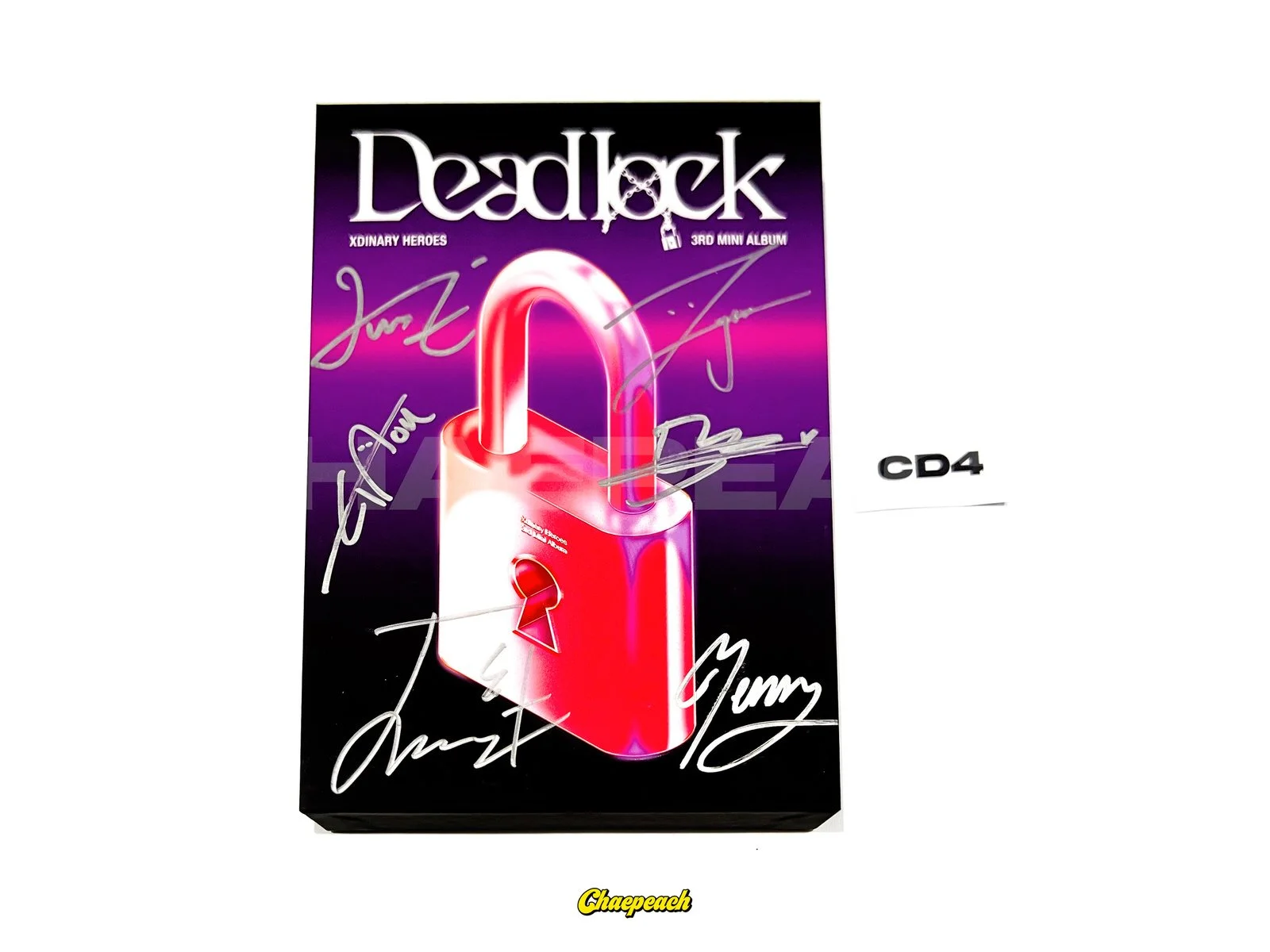 xdinaryheroes Deadlockジュヨンサインアルバム Xdinary Heroes - Deadlock (Purple ver.) SIGNED ALBUM — chaepeach